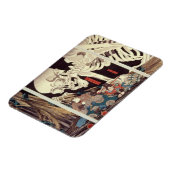 Mitsukini Defying the Skeleton Specter, c.1845 Magneet (Linkerzijde)