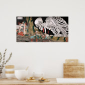Mitsukuni Defing the Skeleton Specter Poster (Keuken)