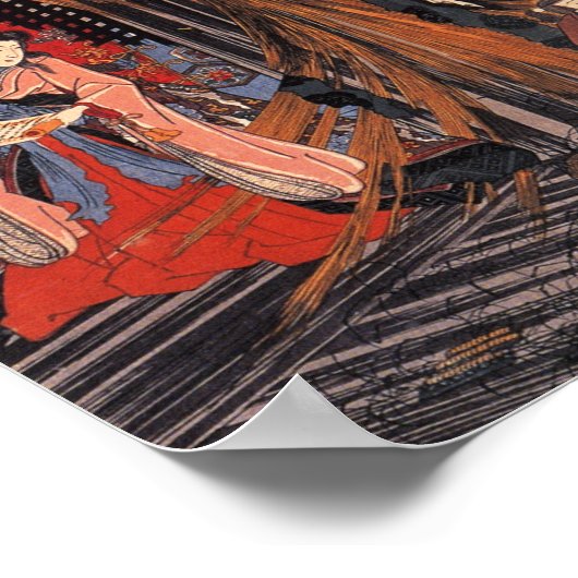 Mitsukuni Defing the Skeleton Specter Poster (Hoek)