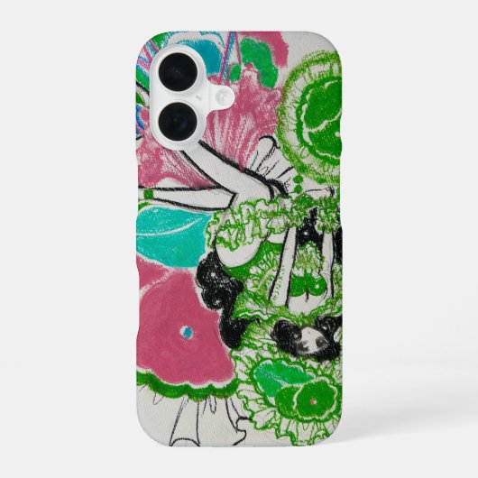 mitsunavinilo iPhone 16 hoesje (Achterkant)