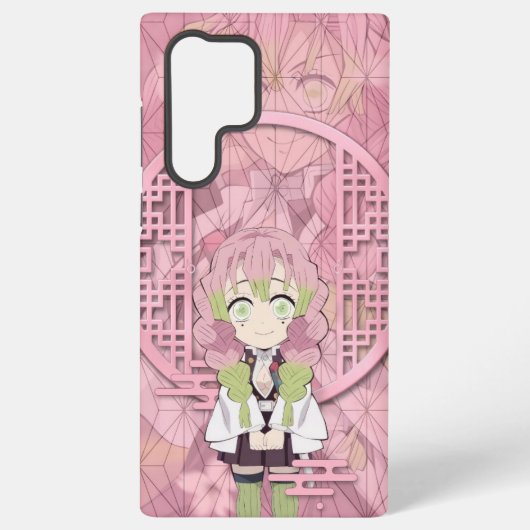 Mitsuri Kanroji Chibi Samsung Galaxy Hoesje (Achterkant)