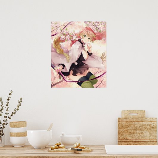 Mitsuri Kanroji Poster (Keuken)