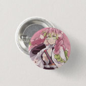 Mitsuri Kanroji Ronde Button 3,2 Cm (Voorkant /achterkant)