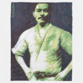 Mitsuyo Maeda Fleece Blanket (Voorkant)