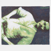 Mitsuyo Maeda Fleece Blanket (Voorkant (Horizontaal))