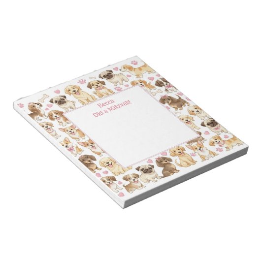 Mitswa Note Notitieblok voor kinderen met Schattig (Schuin)