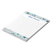 Mitswa Notitieblok - Grijze Davidsster (Linkerzijde)