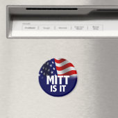 Mitt Is Het - Romney Ryan 2012 Magneet (Insitu (Vaatwasser))