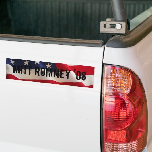 MITT ROMNEY '08 BUMPERSTICKER (Op Truck)