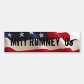 MITT ROMNEY '08 BUMPERSTICKER (Voorkant)