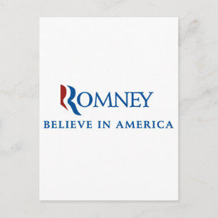 Mitt Romney 2012 Briefkaart