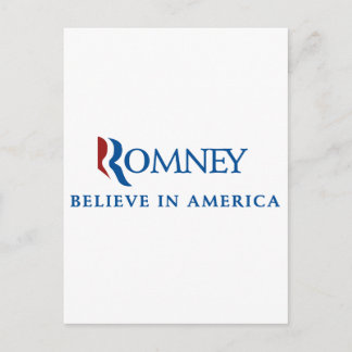 Mitt Romney 2012 Briefkaart