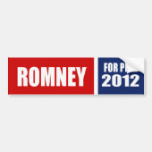 MITT ROMNEY 2012 BUMPERSTICKER (Voorkant)