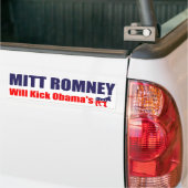 Mitt Romney 2012 Bumpersticker (Op Truck)