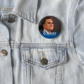 Mitt Romney 2012 - foto pinback Ronde Button 5,7 Cm (In situ)