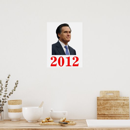 Mitt Romney 2012 Poster (Keuken)