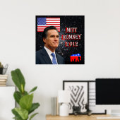 Mitt Romney 2012 Poster (Thuiskantoor)