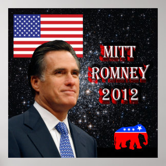 Mitt Romney 2012 Poster