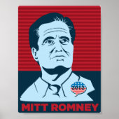 Mitt Romney 2012 presidentieel Poster van de Campa (Voorkant)