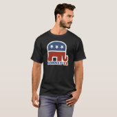 Mitt Romney 2012 Republikeinse olifant T-shirt (Voorkant volledig)