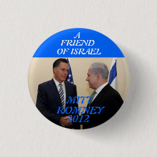 MITT ROMNEY 2012 RONDE BUTTON 3,2 CM