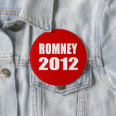 MITT ROMNEY 2012 RONDE BUTTON 4,0 CM (In situ)