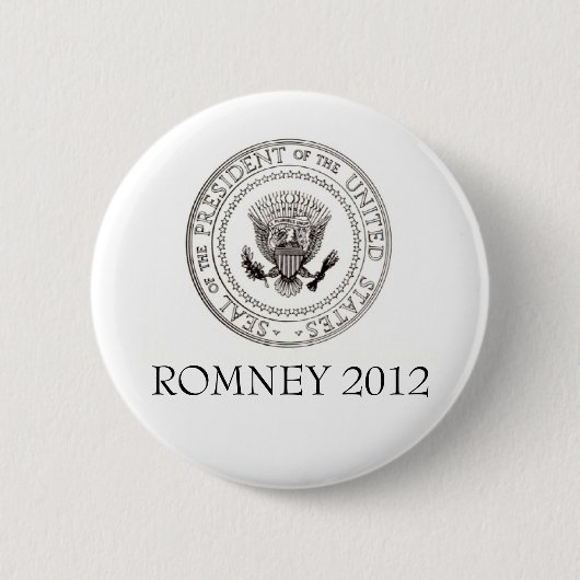 Mitt Romney 2012 Ronde Button 5,7 Cm (Voorkant)