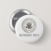 Mitt Romney 2012 Ronde Button 5,7 Cm (Voorkant /achterkant)