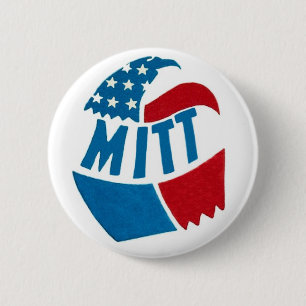 Mitt Romney 2012 Ronde Button 5,7 Cm