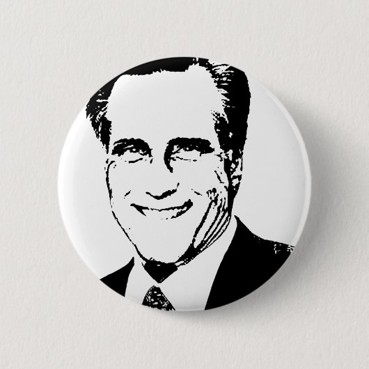 Mitt Romney 2012 Ronde Button 5,7 Cm (Voorkant)