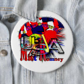 Mitt Romney 2012 Ronde Button 6,0 Cm (In situ)
