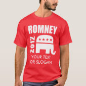 MITT ROMNEY 2012 T-SHIRT (Voorkant)