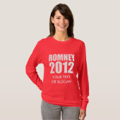 MITT ROMNEY 2012 T-SHIRT (Voorkant volledig)