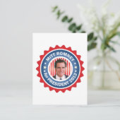 Mitt Romney 2012 voor het Amerikaanse President Briefkaart (Staand voorkant)