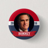 MITT ROMNEY 2016 RONDE BUTTON 3,2 CM (Voorkant)