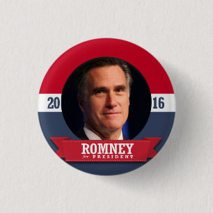 MITT ROMNEY 2016 RONDE BUTTON 3,2 CM