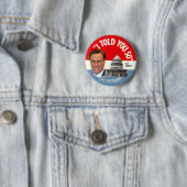 Mitt Romney 45e President Ronde Button 5,7 Cm (In situ)