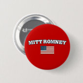 Mitt Romney America Ronde Button 5,7 Cm (Voorkant /achterkant)