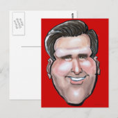 Mitt Romney Briefkaart (Voorkant / Achterkant)