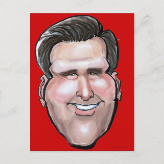 Mitt Romney Briefkaart (Voorkant)