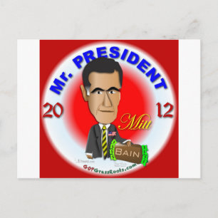 Mitt Romney Briefkaart