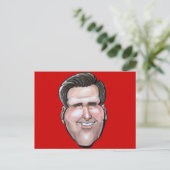 Mitt Romney Briefkaart (Staand voorkant)