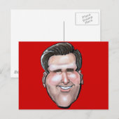 Mitt Romney Briefkaart (Voorkant / Achterkant)