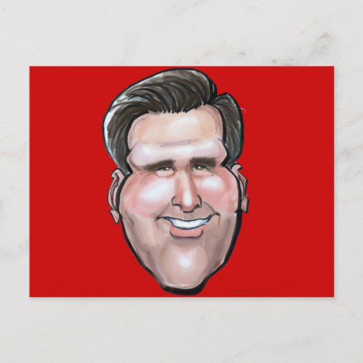 Mitt Romney Briefkaart (Voorkant)