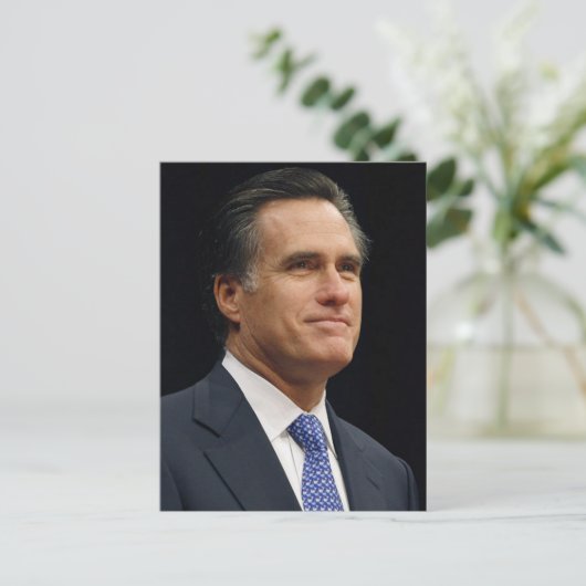Mitt Romney Briefkaart (Staand voorkant)