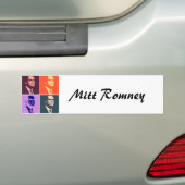 Mitt Romney Bumpersticker (Op auto)