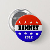 Mitt Romney Campaign-Button Ronde Button 5,7 Cm (Voorkant /achterkant)