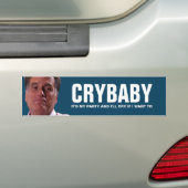 Mitt Romney - De Crybaby Bumpersticker (Op auto)