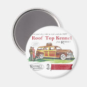  Mitt Romney Dog Retro Ad Magneet (Voorkant / Achterkant)