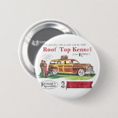 Mitt Romney Dog Retro Ad Ronde Button 5,7 Cm (Voorkant /achterkant)